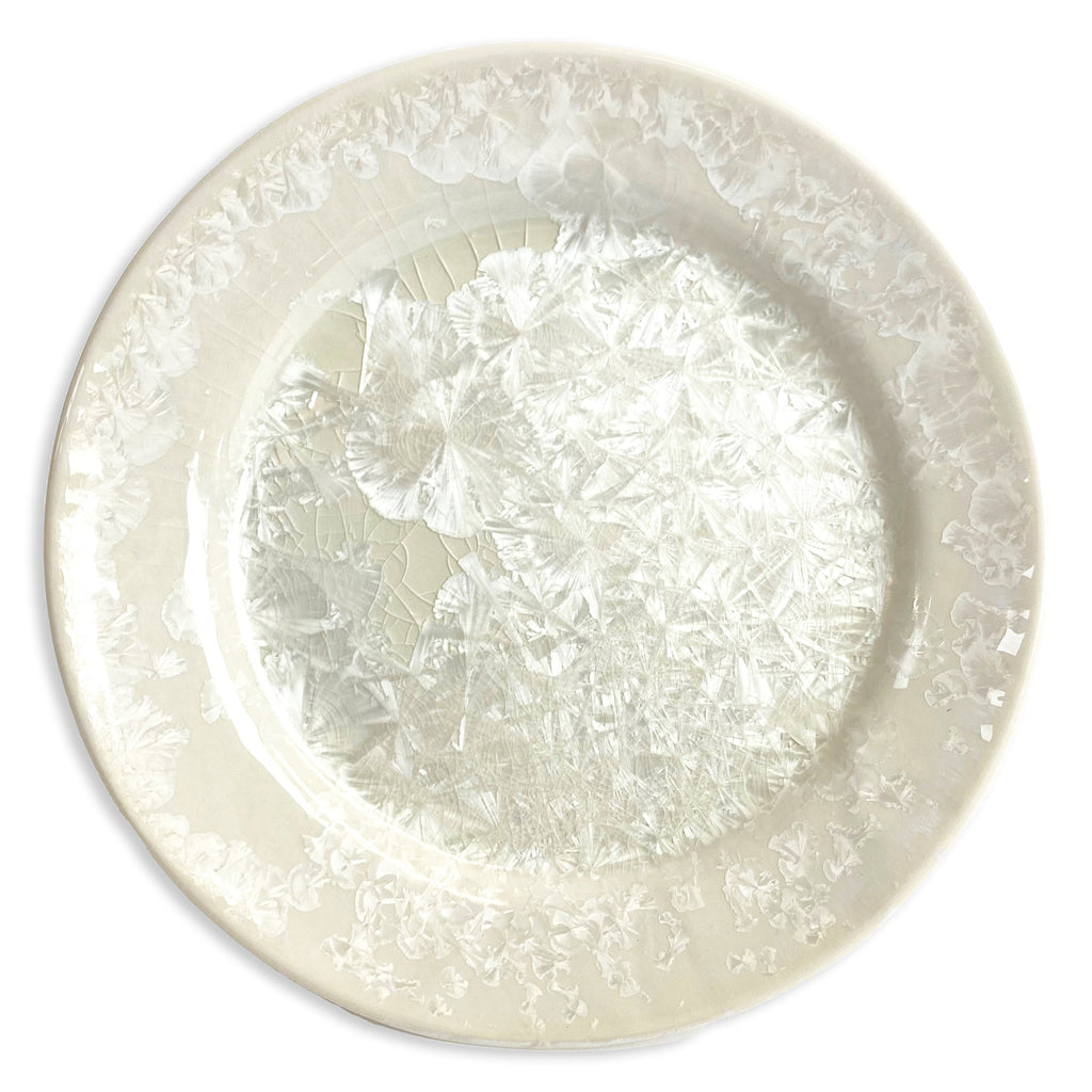 Borealis White Dinner Plate