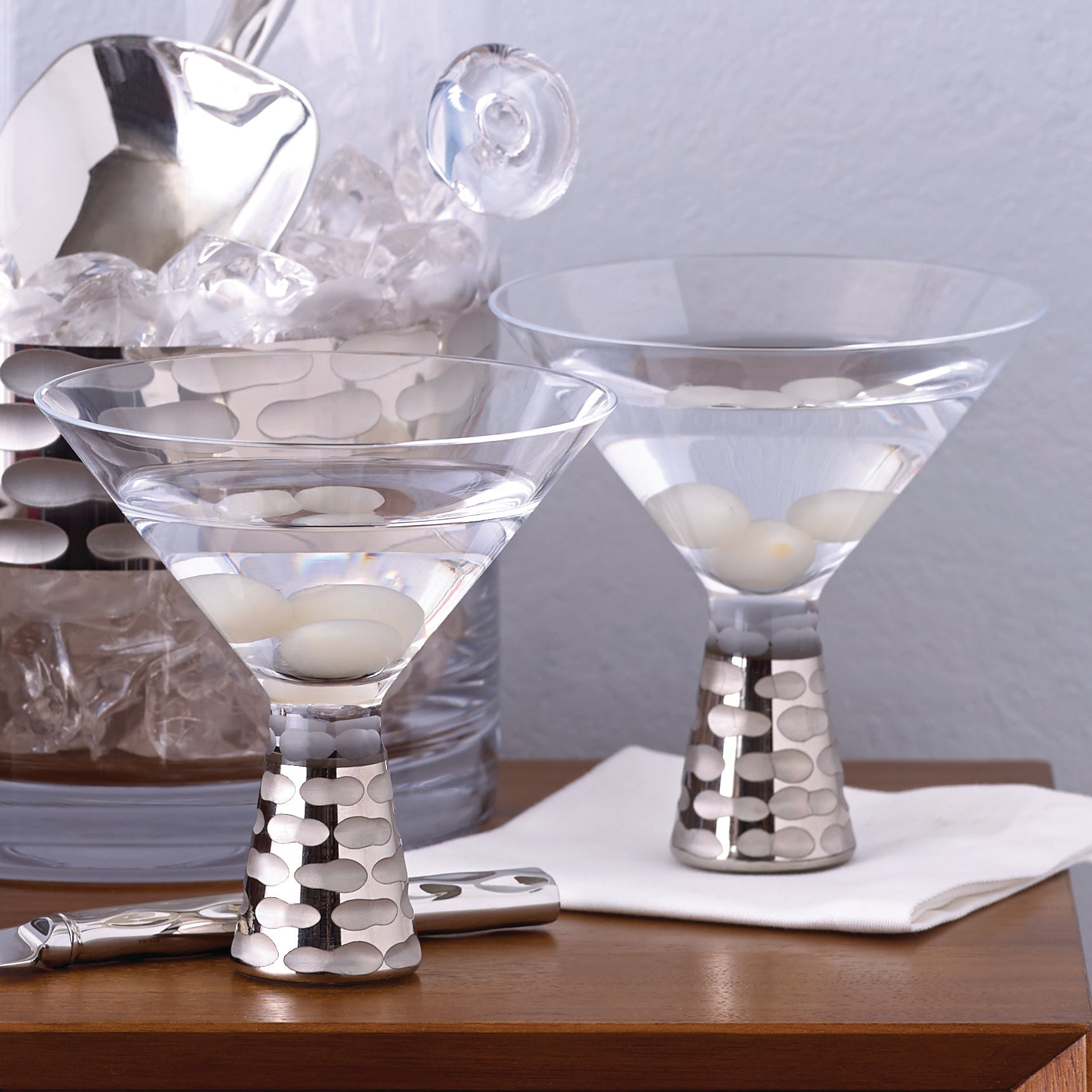 Michael Wainwright Truro Martini Glasses, Gold, Set of 2