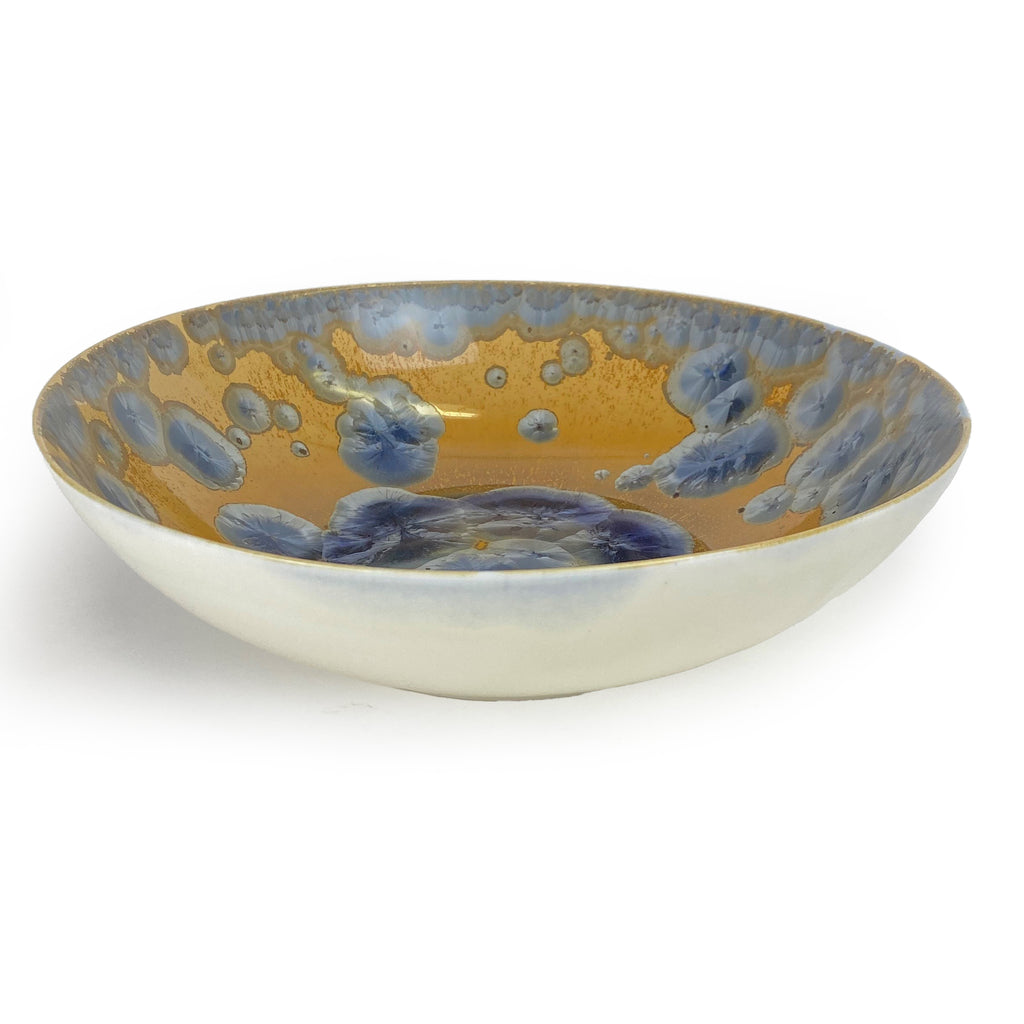 Borealis Blue Large Serving Bowl