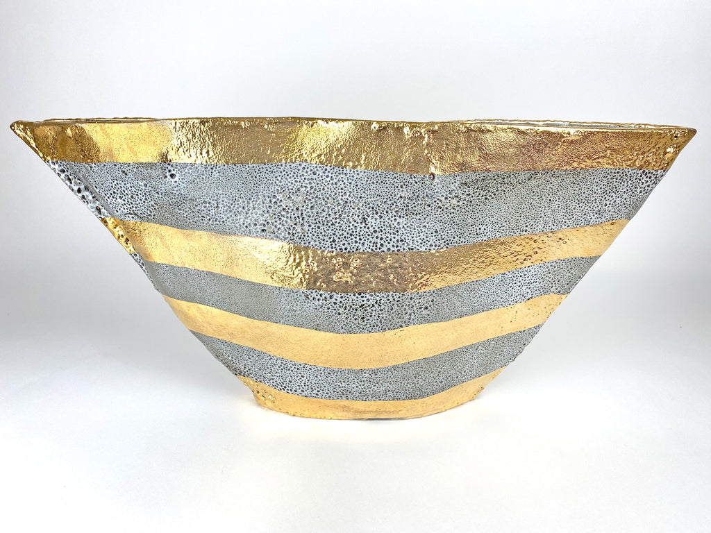 Vuitton Vase Gold