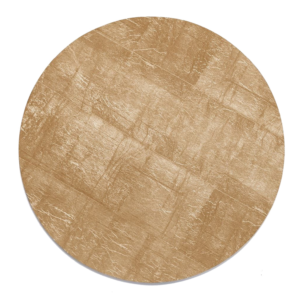 Gold Leaf Round Placemat