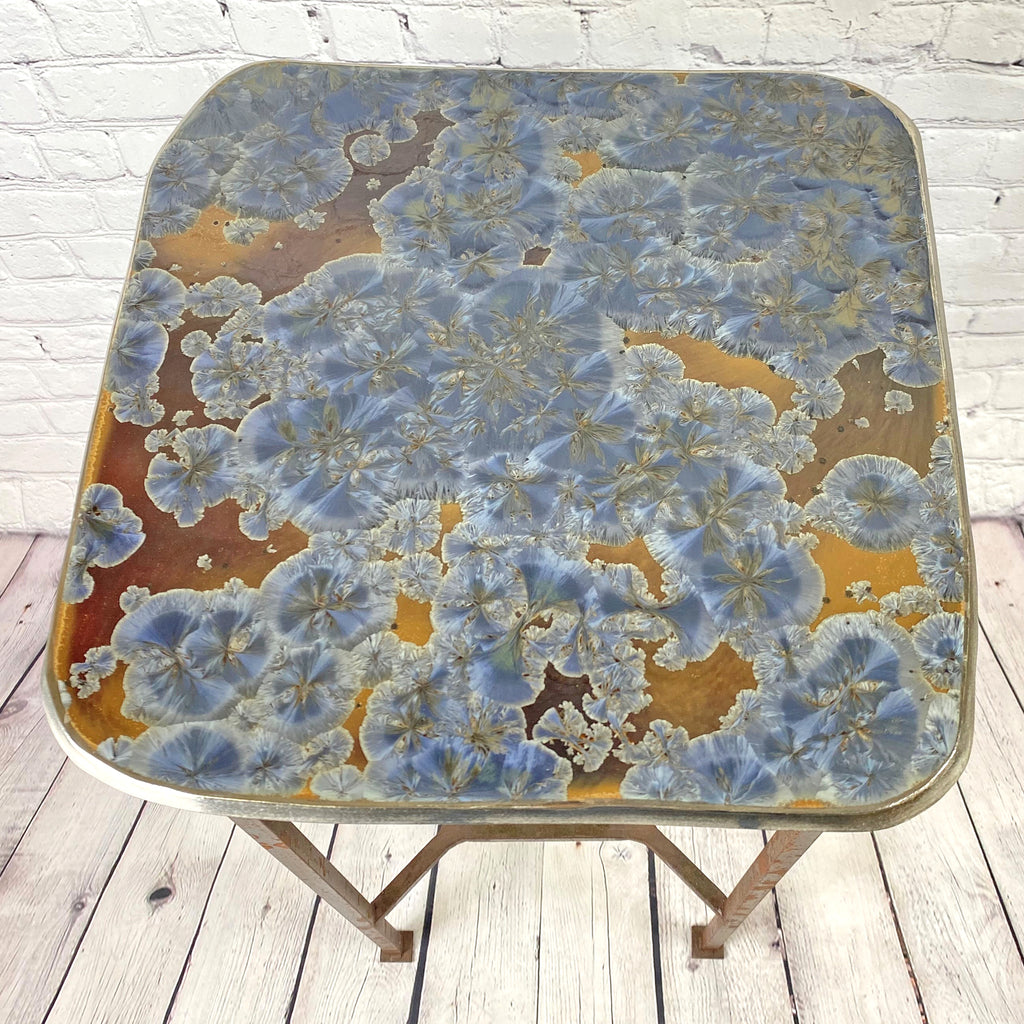 Borealis blue Small Side Table