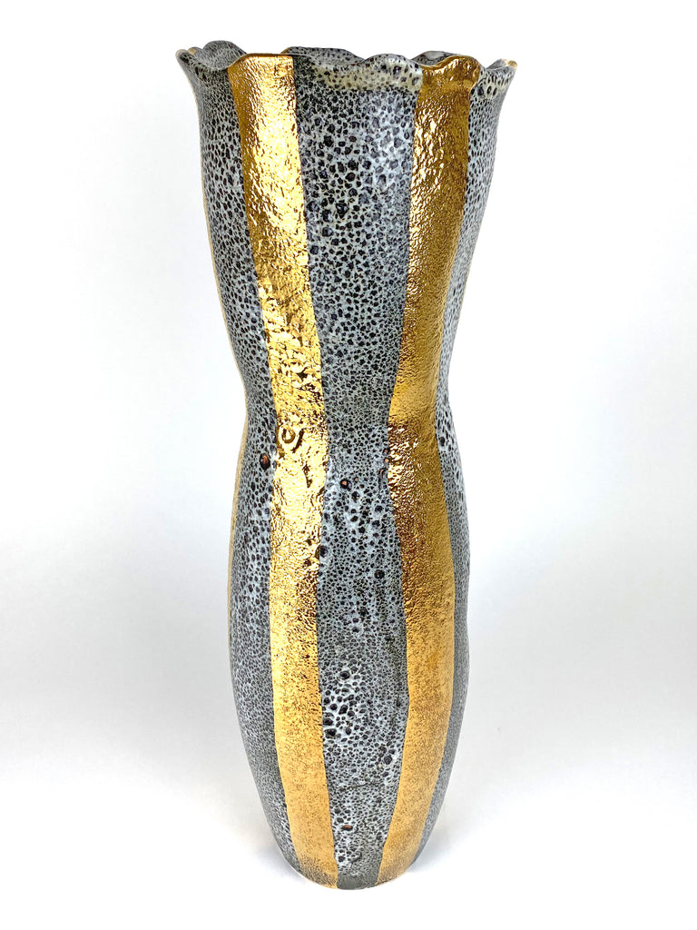 Lg Leopard Vase 1